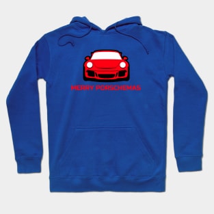 Merry Christmas Porsche Porschemas 911 GT3 Hoodie